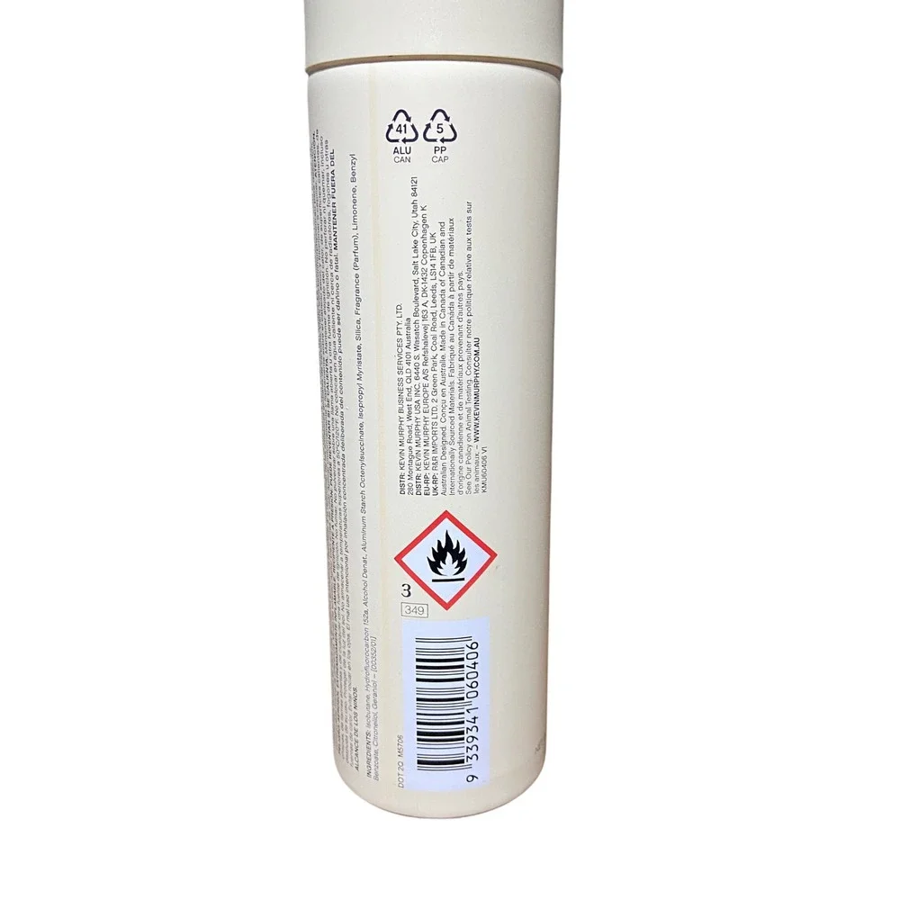 Kevin Murphy Fresh.Hair Dry Shampoo Spray 250mL 8.4 Fl Oz Aerosol Refreshing NEW